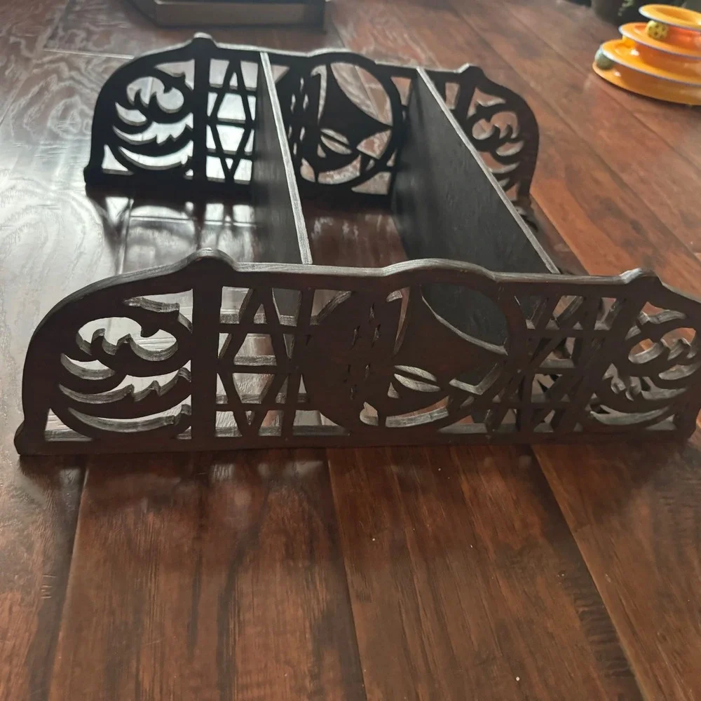 RARE‎ VTG Tramp Handmade Art Nautical Wood Shelf Wall Hanging Sailboat Fretwork